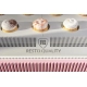 Witryna cukiernicza chłodnicza Dolce Visione Basic 900 BIANCO | 900x670x1300 mm | białe wnętrze